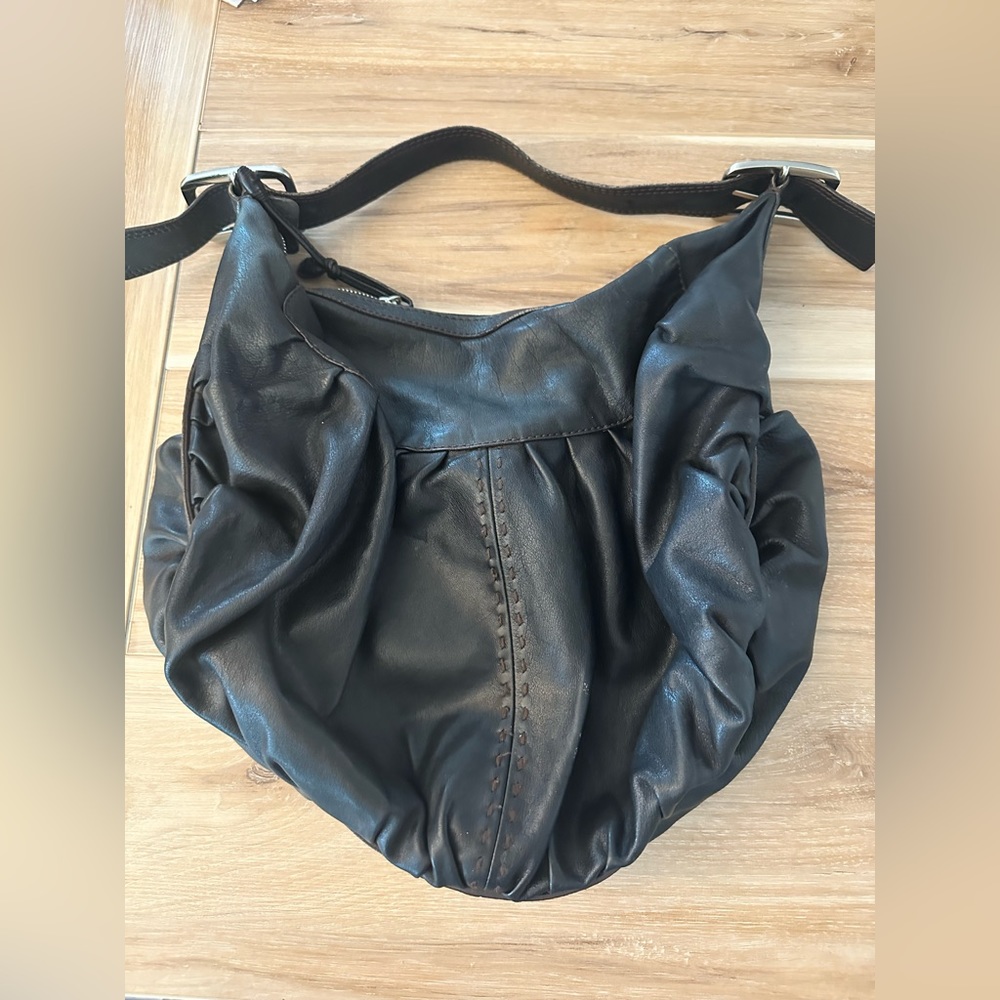 Cole Haan Leather Hobo Bag